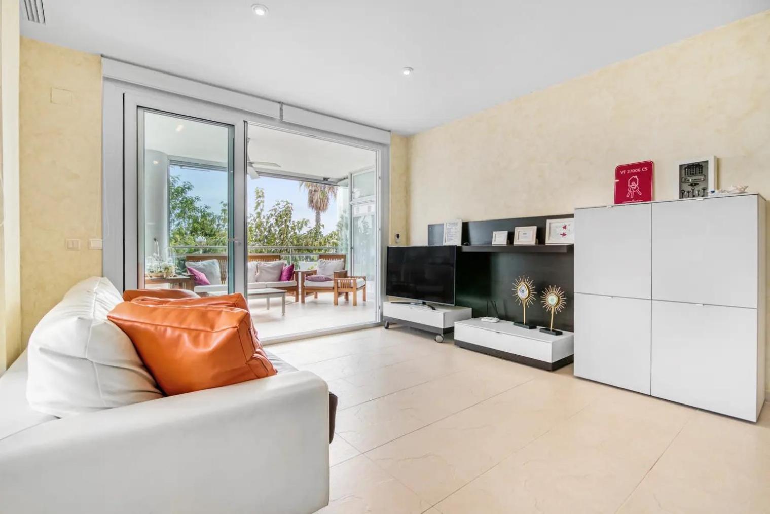 Apartamento Con Espectacular Terraza Frente Al Mar Oropesa del Mar Bagian luar foto