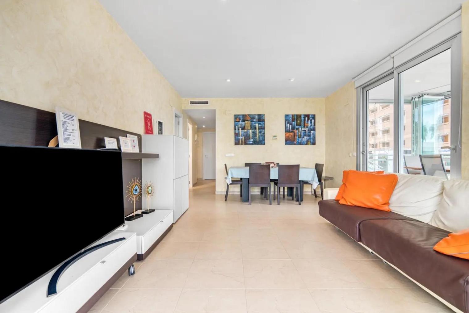 Apartamento Con Espectacular Terraza Frente Al Mar Oropesa del Mar Bagian luar foto