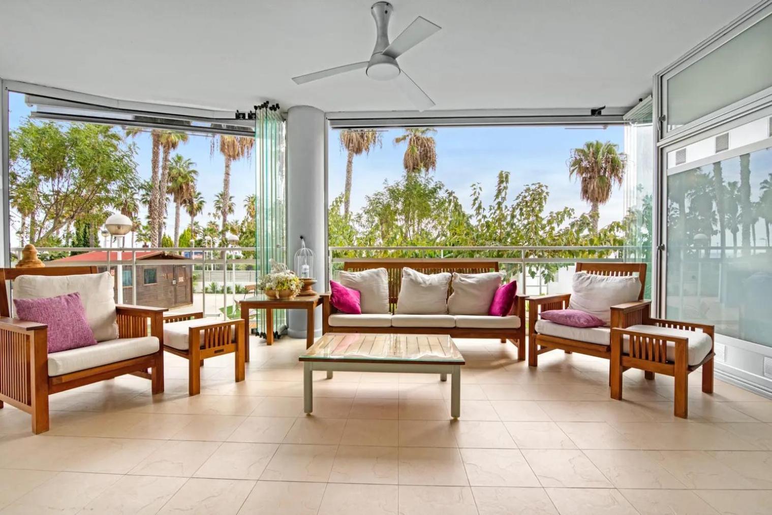 Apartamento Con Espectacular Terraza Frente Al Mar Oropesa del Mar Bagian luar foto
